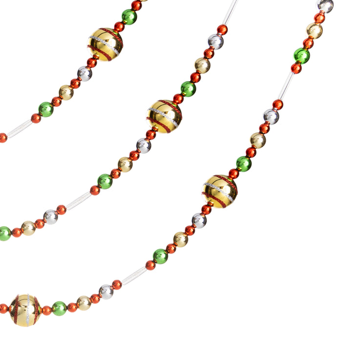 Christmas Acrylic Gold Garland 10 Feet Long